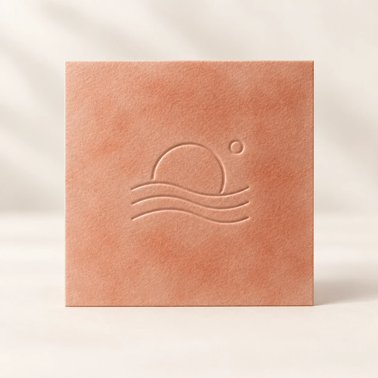 Letterpress print detail