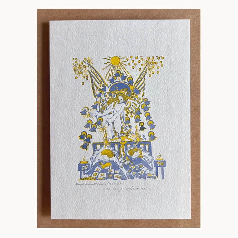 Photograph of Mother's Bedtime Story Letterpress Art Print II