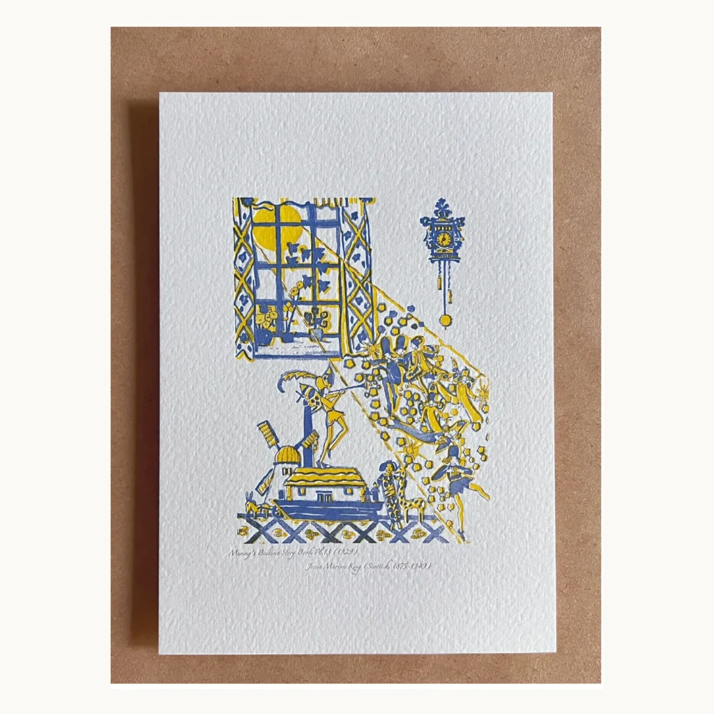 Photograph of Mother's Bedtime Story Letterpress Art Print I
