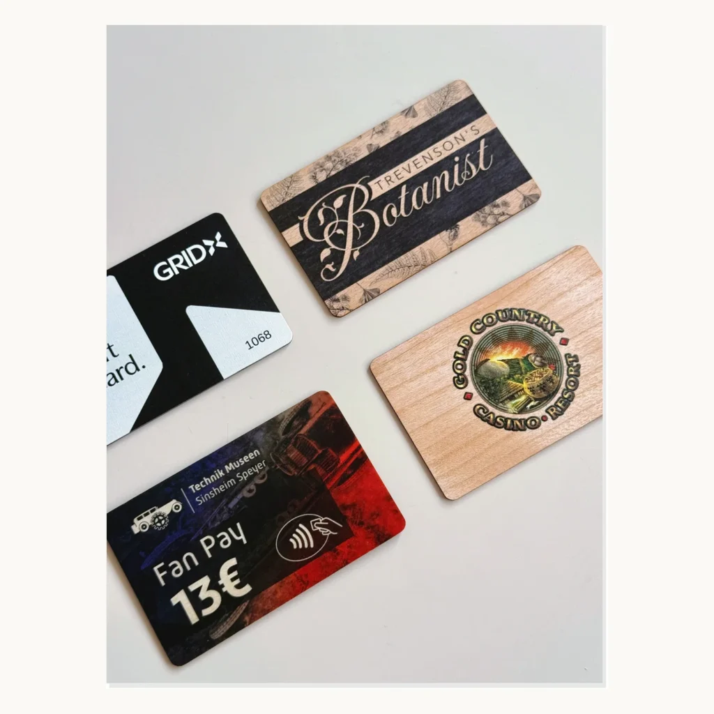 Photograph of Mixed Hotel and Resort Card Samples