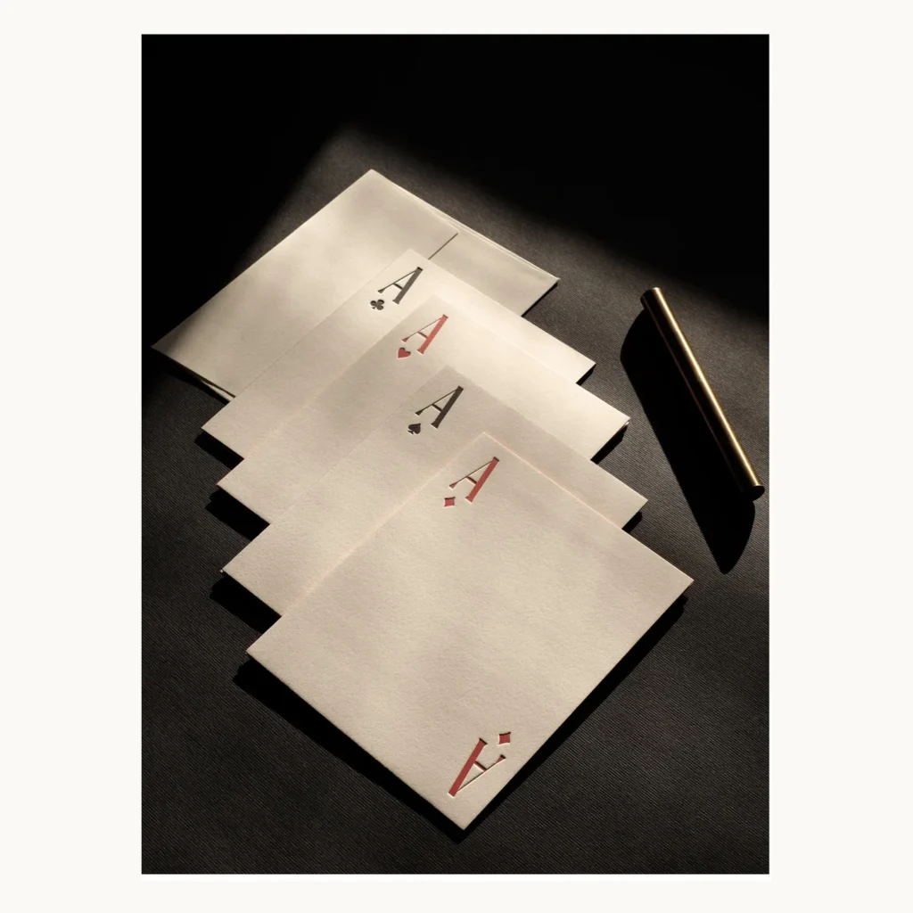 Photograph of Minimal A Playing-Card Style Print Set