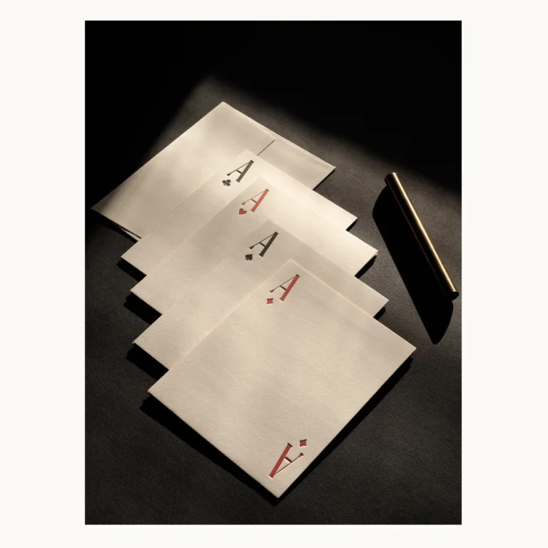 Photograph of Minimal A Playing-Card Style Print Set