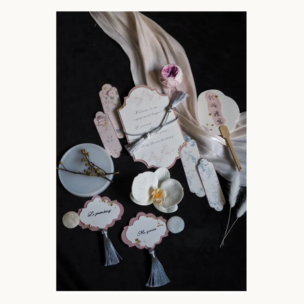 Photograph of Blush Pink Wedding Detail Suite