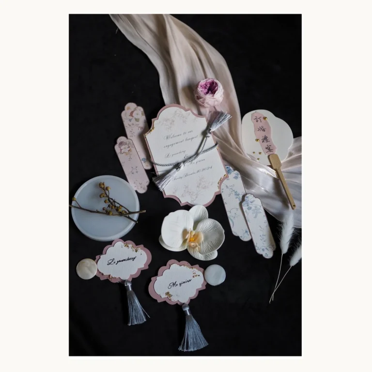 Photograph of Blush Pink Wedding Detail Suite