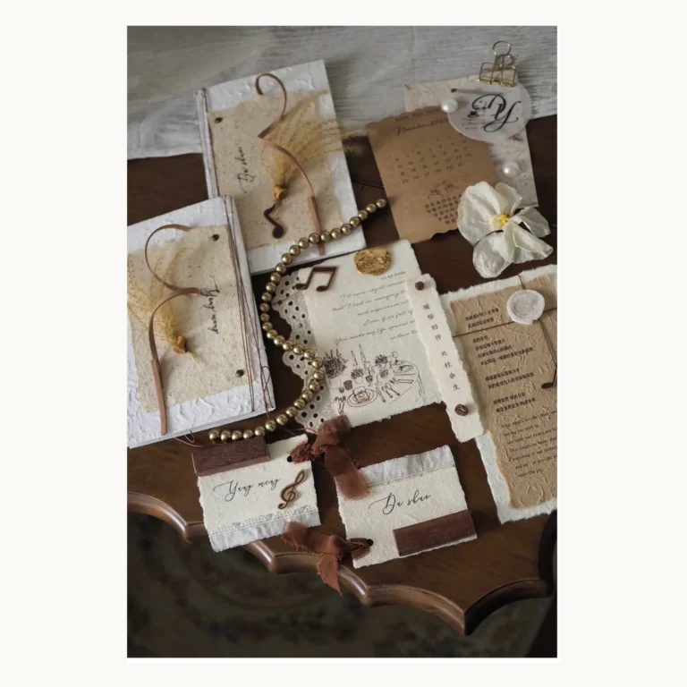 Photograph of Mocha Tag Style Wedding Vow Books