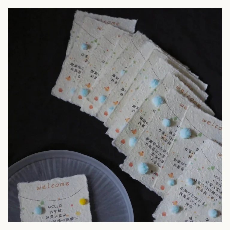 Photograph of Playful Baby Celebration Place Cards