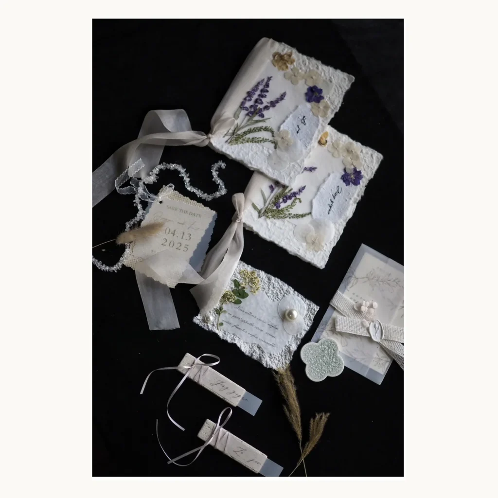 Photograph of Wildflower Wedding Vow Books