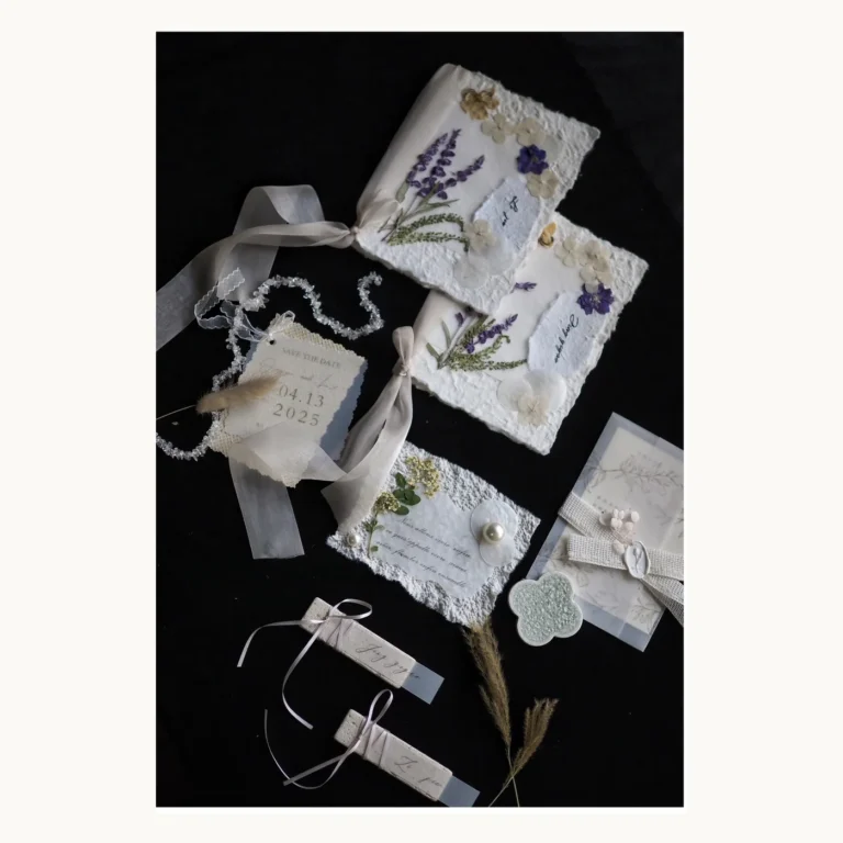 Photograph of Wildflower Wedding Vow Books