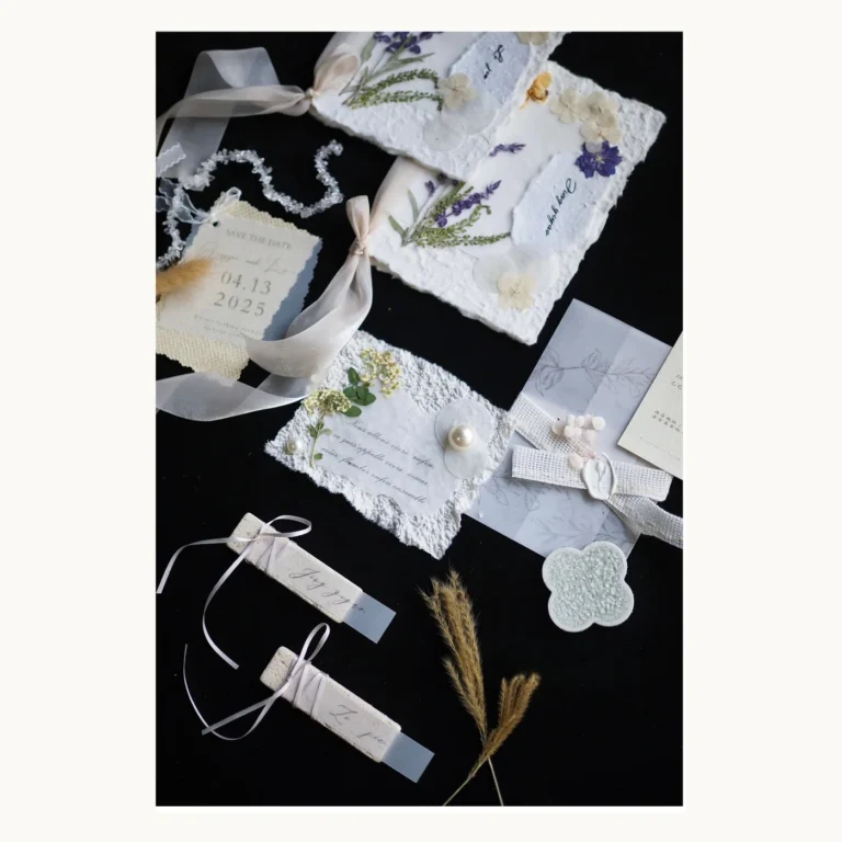 Photograph of Garden Botanical Wedding Stationery