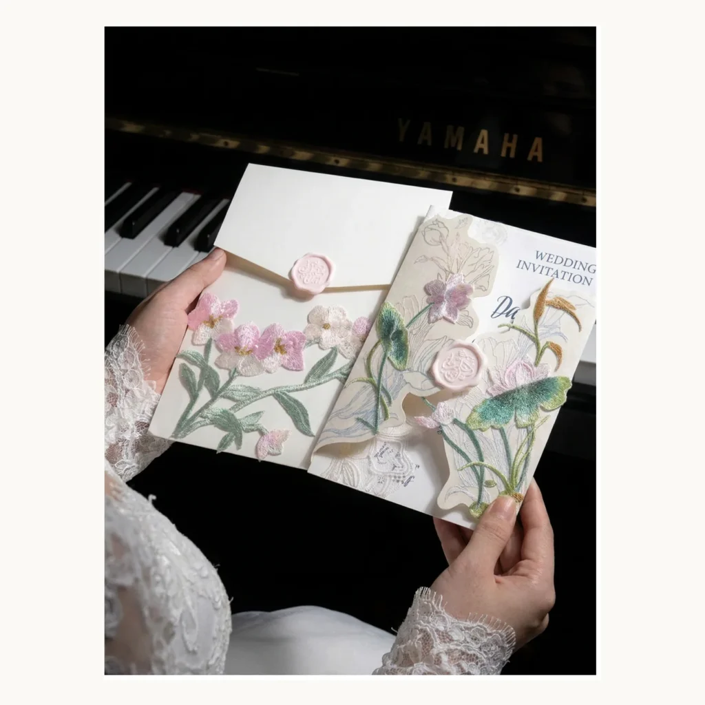 Photograph of Pastel Butterfly Garden Invitations