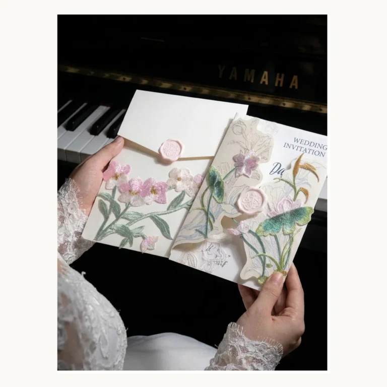 Photograph of Pastel Butterfly Garden Invitations