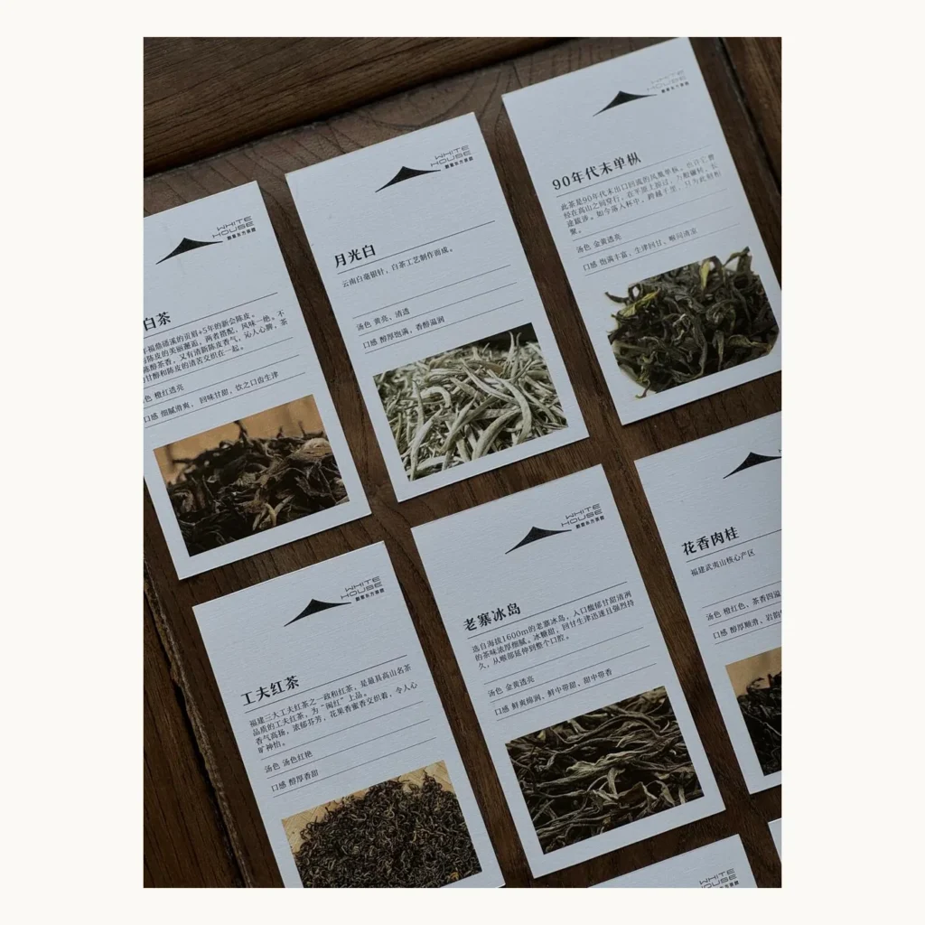 Photograph of Tea Origin Story Cards