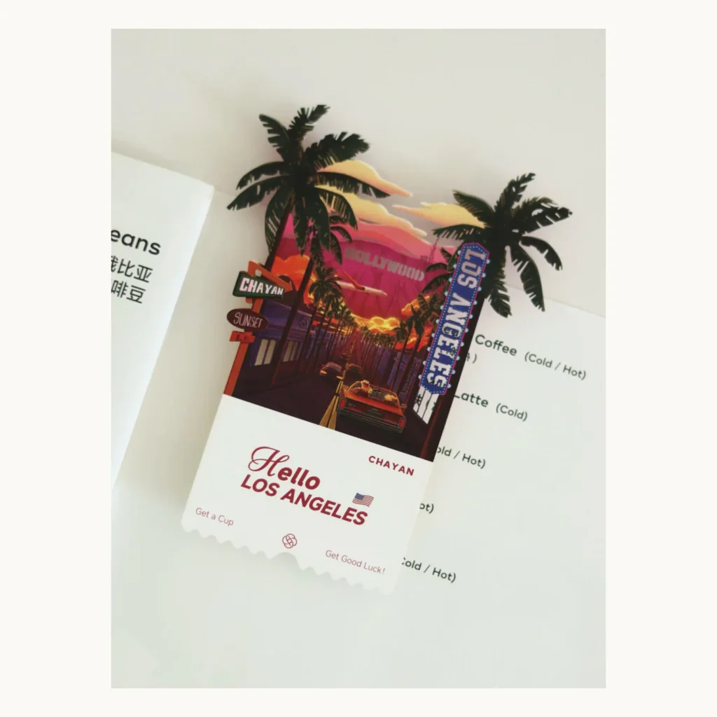 Photograph of Los Angeles Postcards