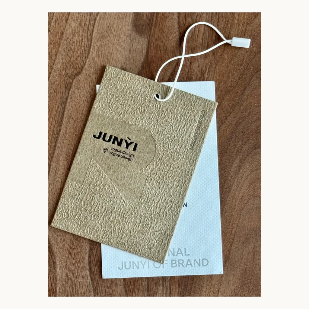 Photograph of Kraft Paper Hang Tags