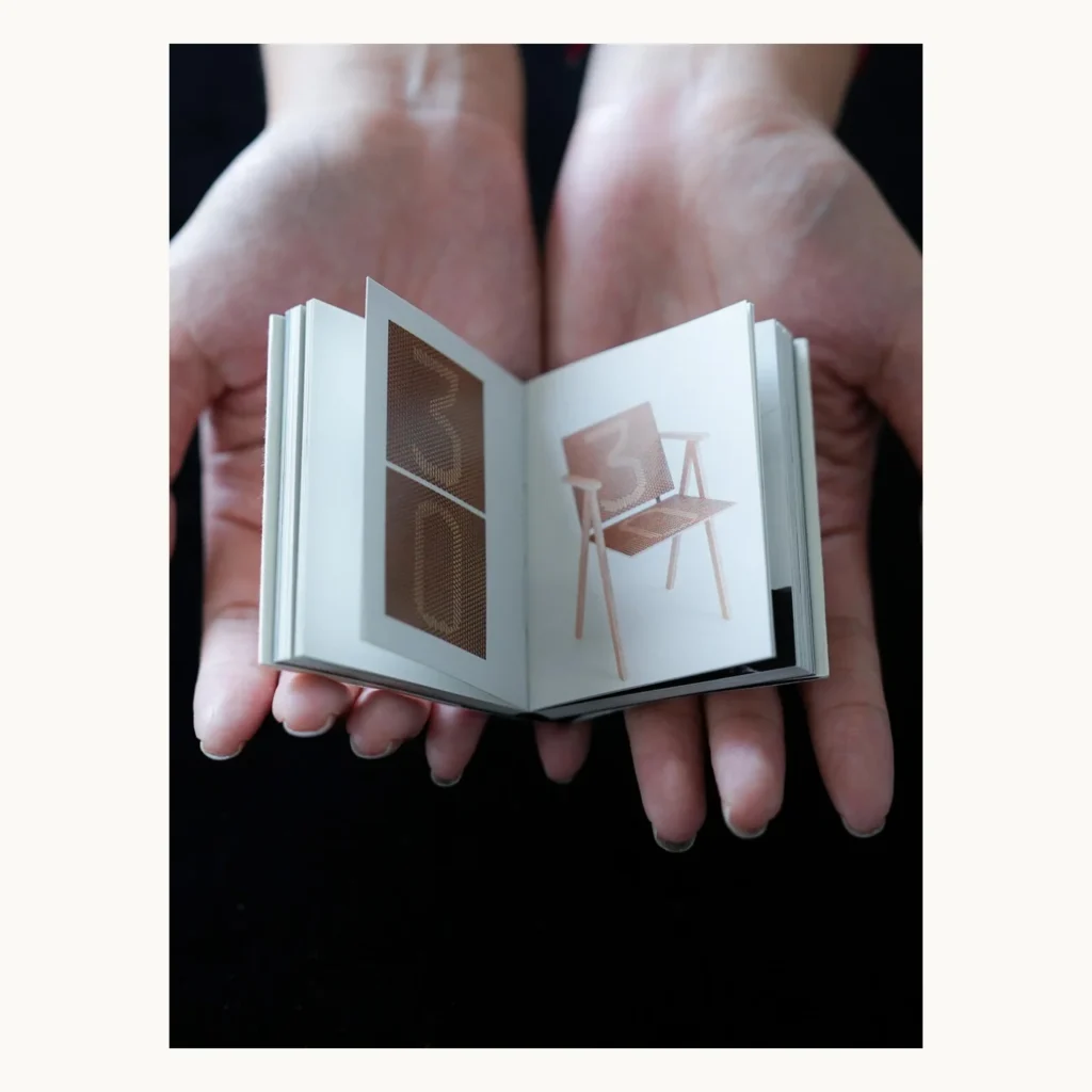 Photograph of Pocket-Sized Chair Art Book