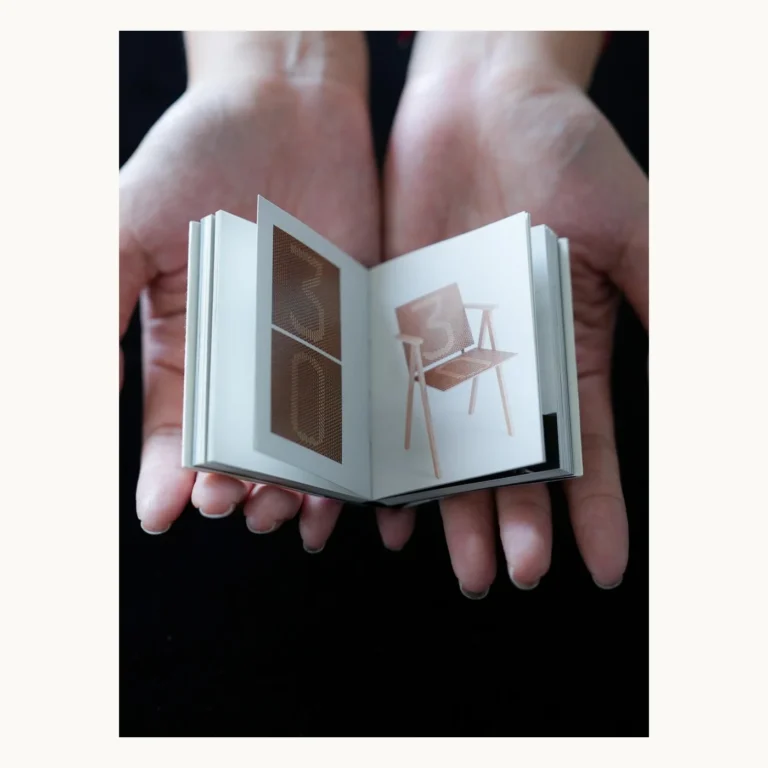 Photograph of Pocket-Sized Chair Art Book