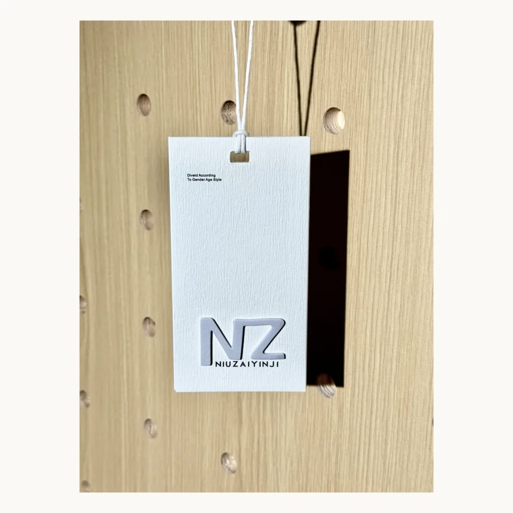 Photograph of Low-Saturation Textured Hang Tags