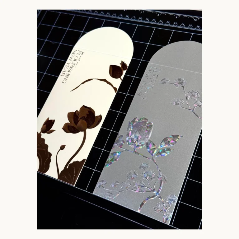 Photograph of Gold-Foil Red Envelopes