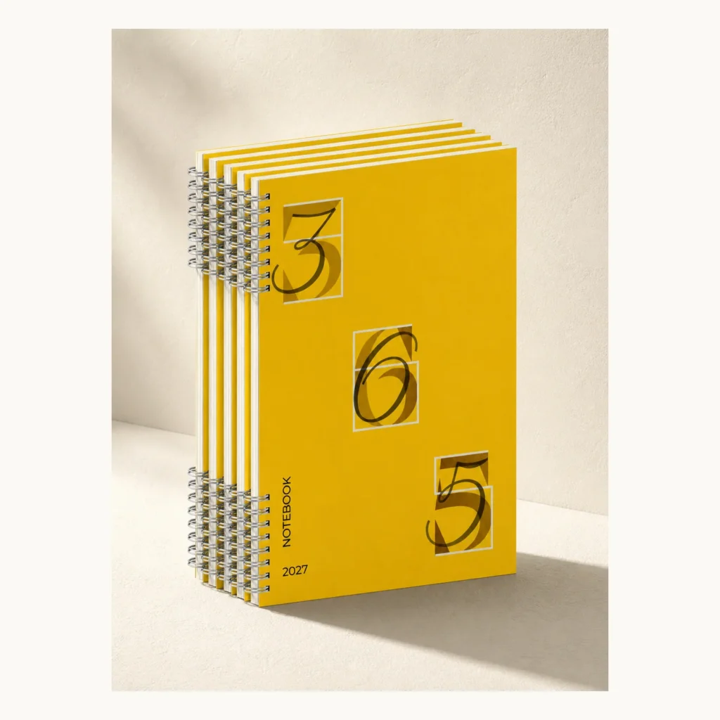 Photograph of Ochre Specialty Paper Art Book