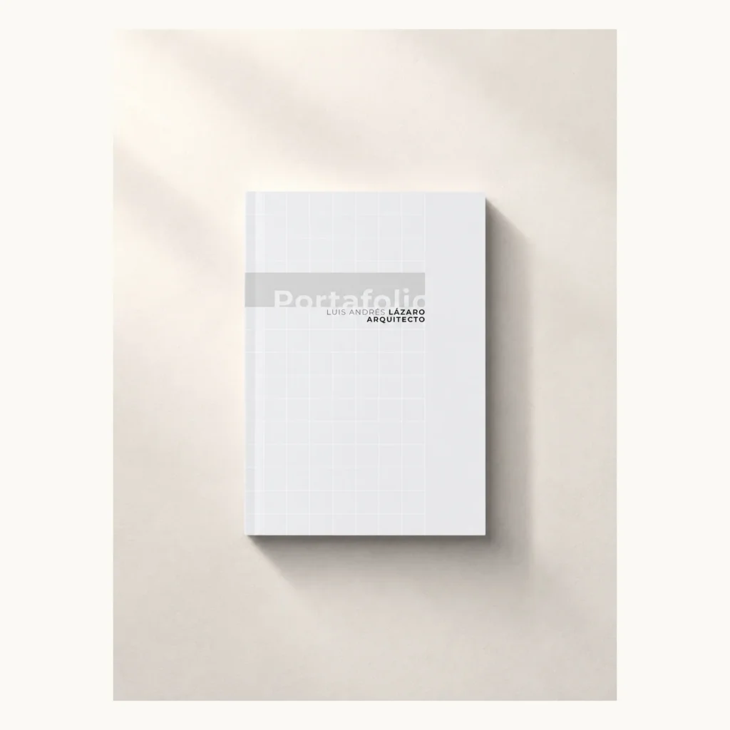 Photograph of Perfect-Bound Portfolio Book