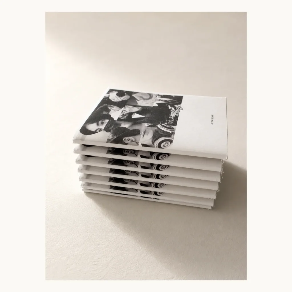 Photograph of Monochrome Fan Merchandise Journal Set