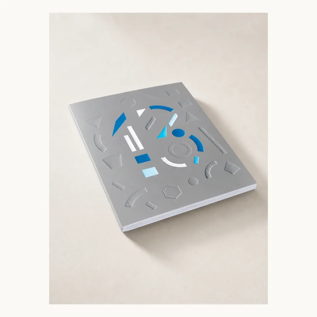 Photograph of Die-Cut Minimalist Art Book