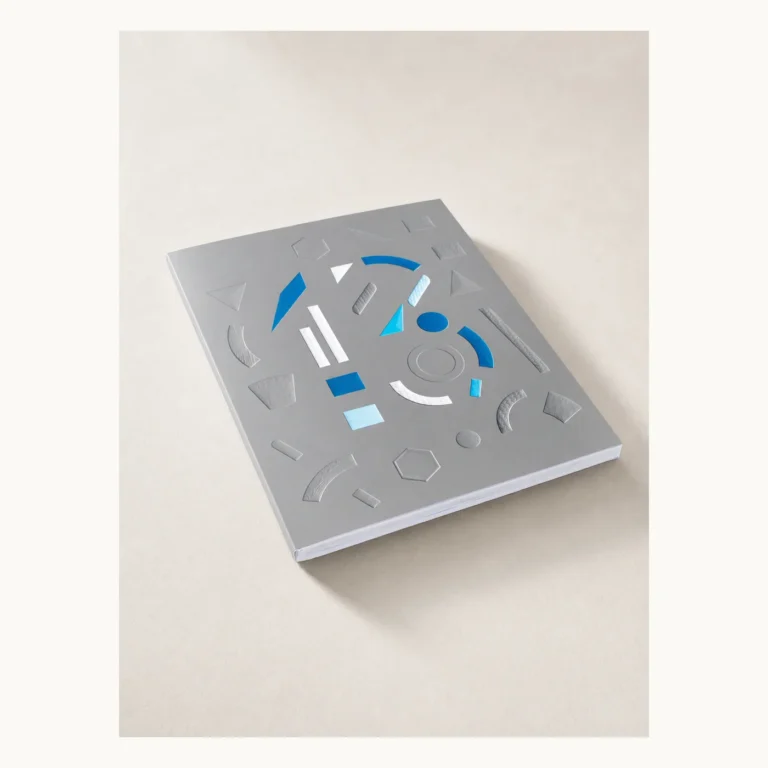 Photograph of Die-Cut Minimalist Art Book