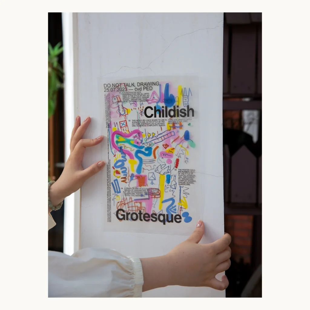 Photograph of Custom PET Transparent Poster