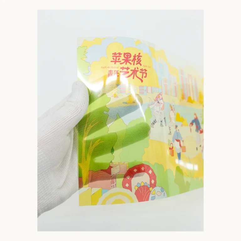 Photograph of Mixed-Material Transparent Film Poster