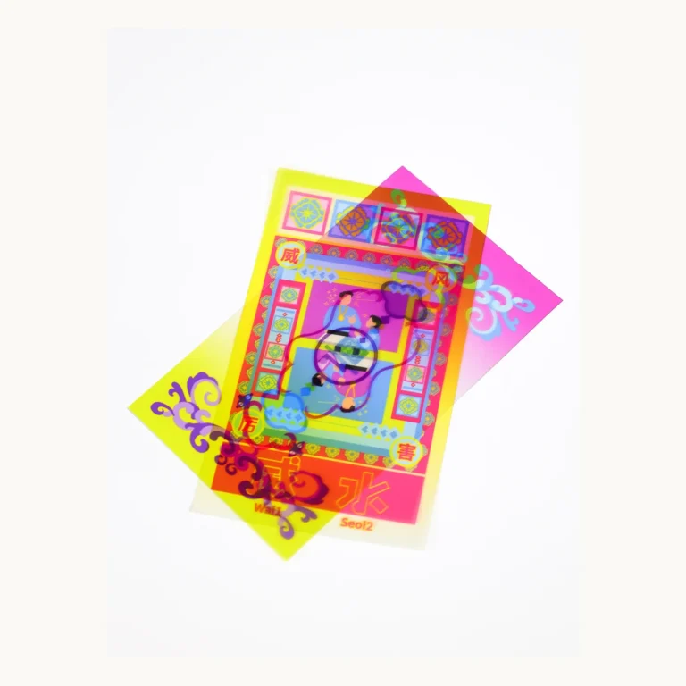 Photograph of PET Transparent Print Sample