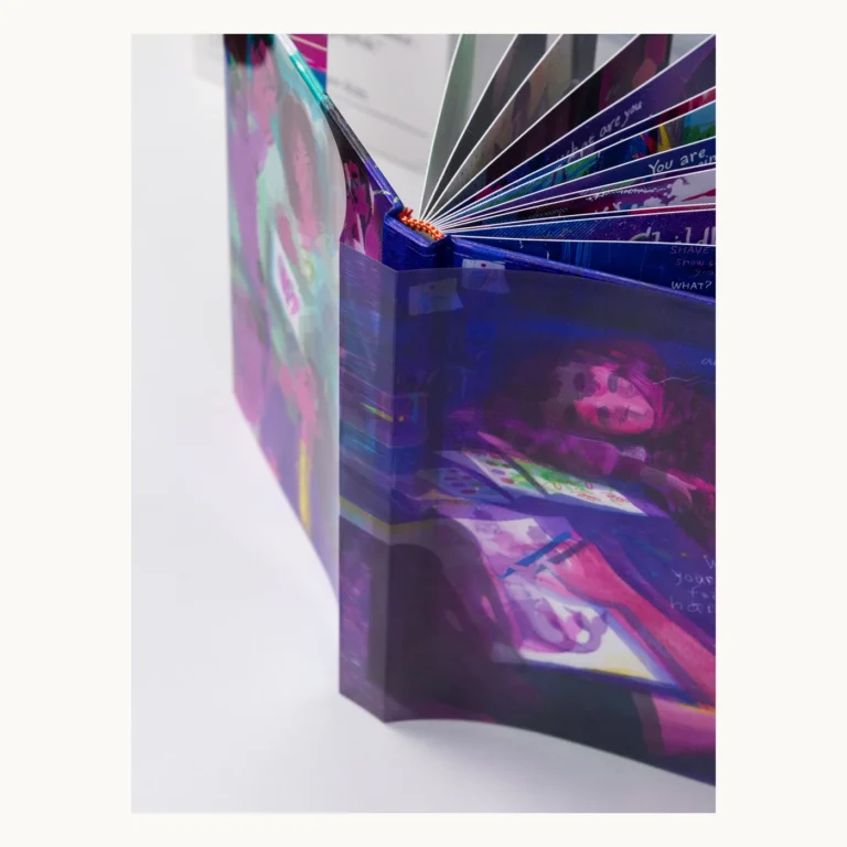 Photograph of Transparent Film Picture Book Cover