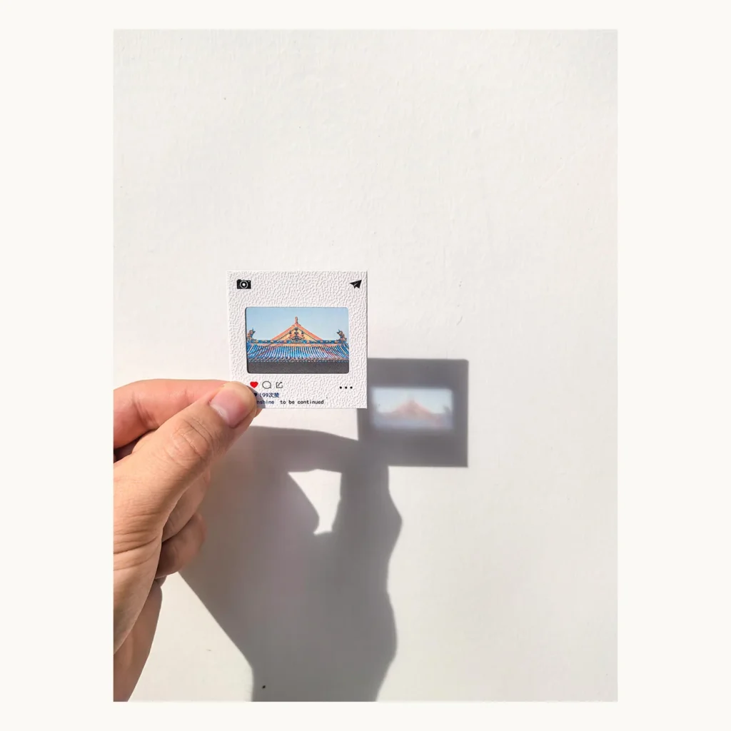 Photograph of Reversal Film Photo Frame