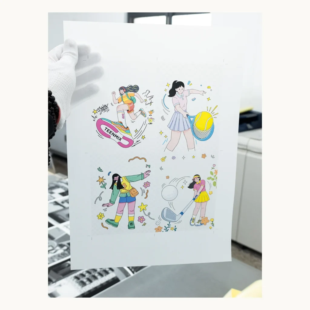 Photograph of Vellum Graduation Poster