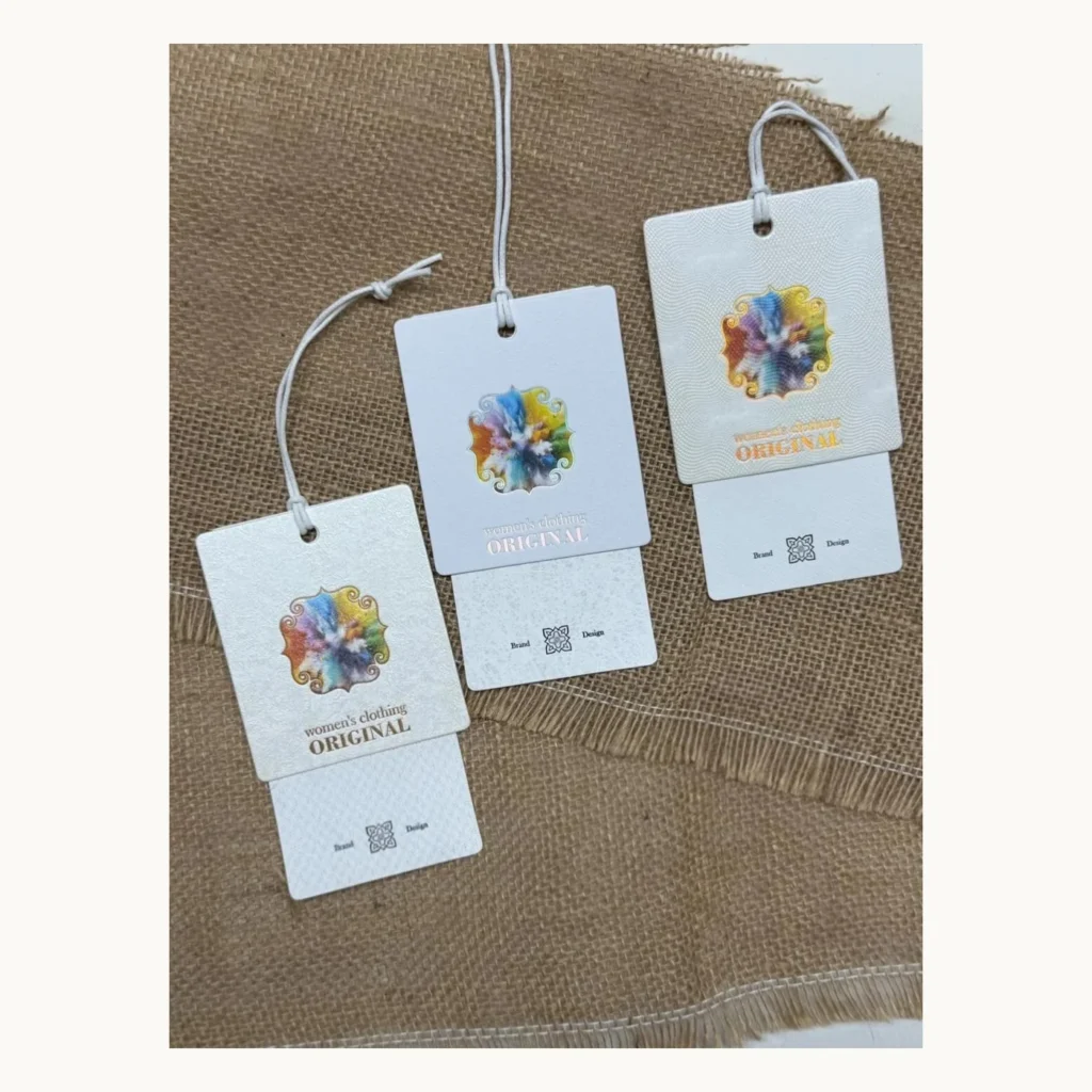 Photograph of Holographic Chinese Style Hang Tags