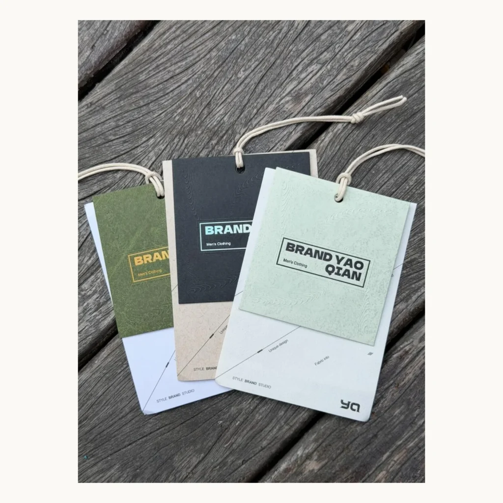Photograph of Double-Layer Ripple Texture Hang Tags